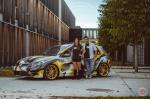 Volkswagen Golf R on Vossen Wheels (HC-3) 2017 года